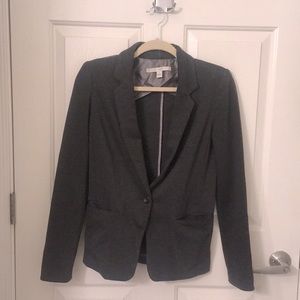 Gray blazer